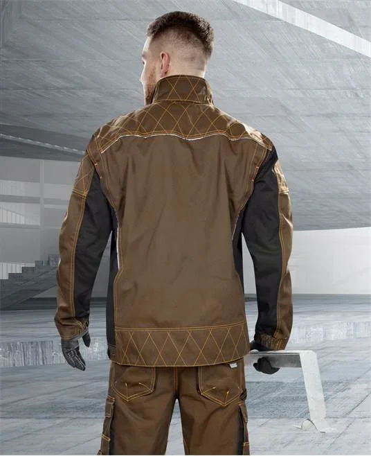 Jacheta de lucru barbati maro-negru, Ardon VISION