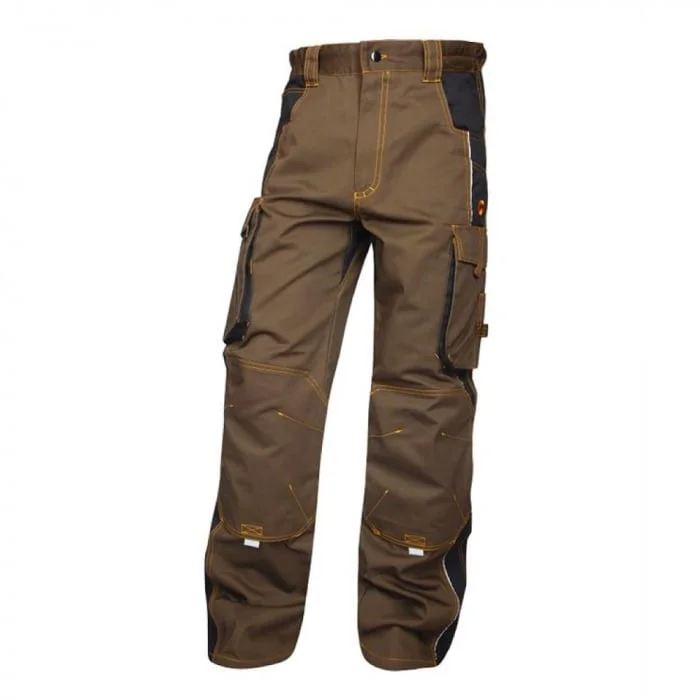 Pantaloni de lucru culoarea asfalt-negru standard, Ardon VISION