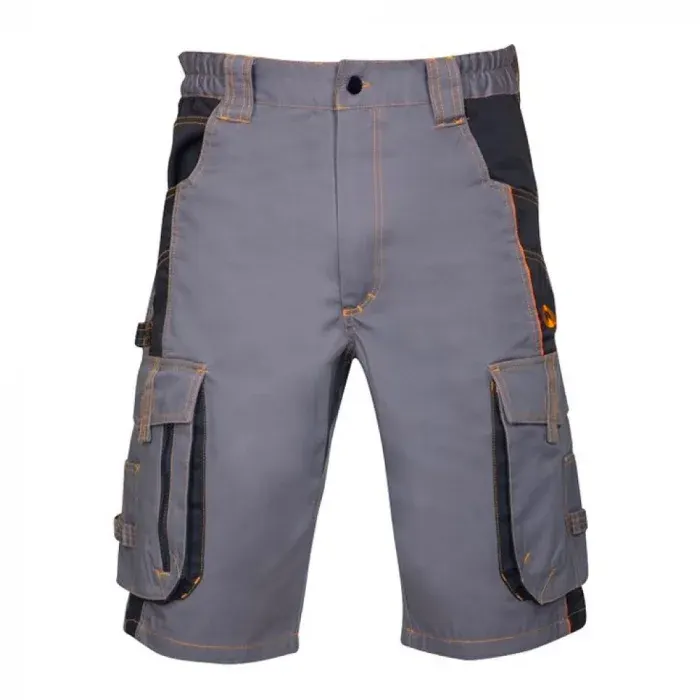 Pantaloni scurti de lucru culoarea, din bumbac și poliester, 260gr/mp, Ardon VISION, culoarea negru