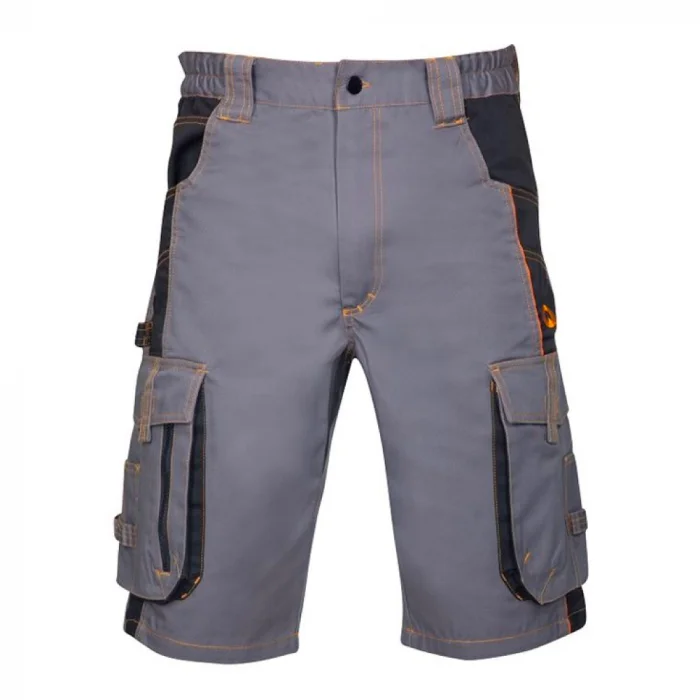 Pantaloni scurti de lucru culoarea gri-negru, Ardon VISION