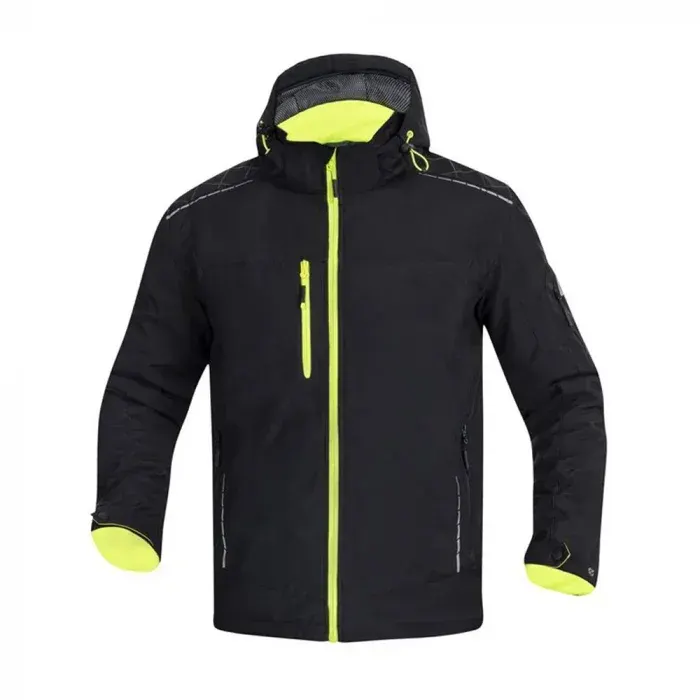 Jachetă de iarnă cu glugă, WINTER, din poliester, 285 g/mp, cu elemente reflectorizante, căptușit, Ardon VISION