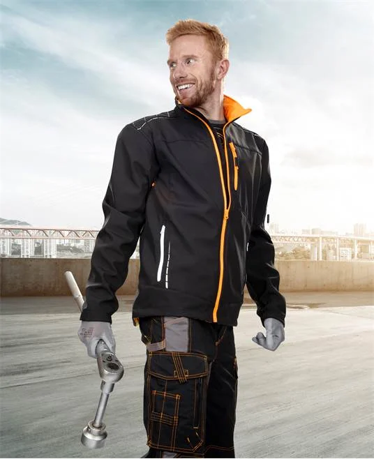 Jacheta neagră impermeabilă fără glugă, culoarea negru, Ardon VISION