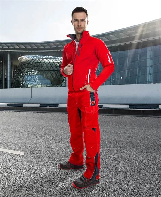 Jacheta rosie impermeabilă fără glugă, culoarea roșu, Ardon VISION