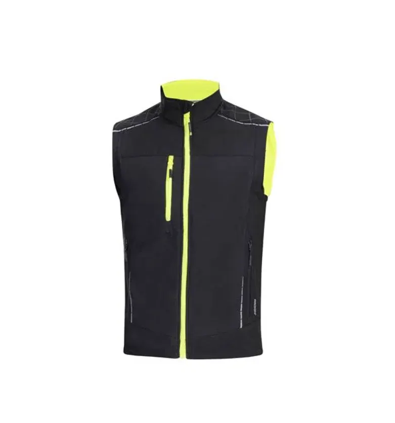 Vesta de iarna softshell Ardon VISION, culoarea albastru, 100% poliester, 285 g/mp