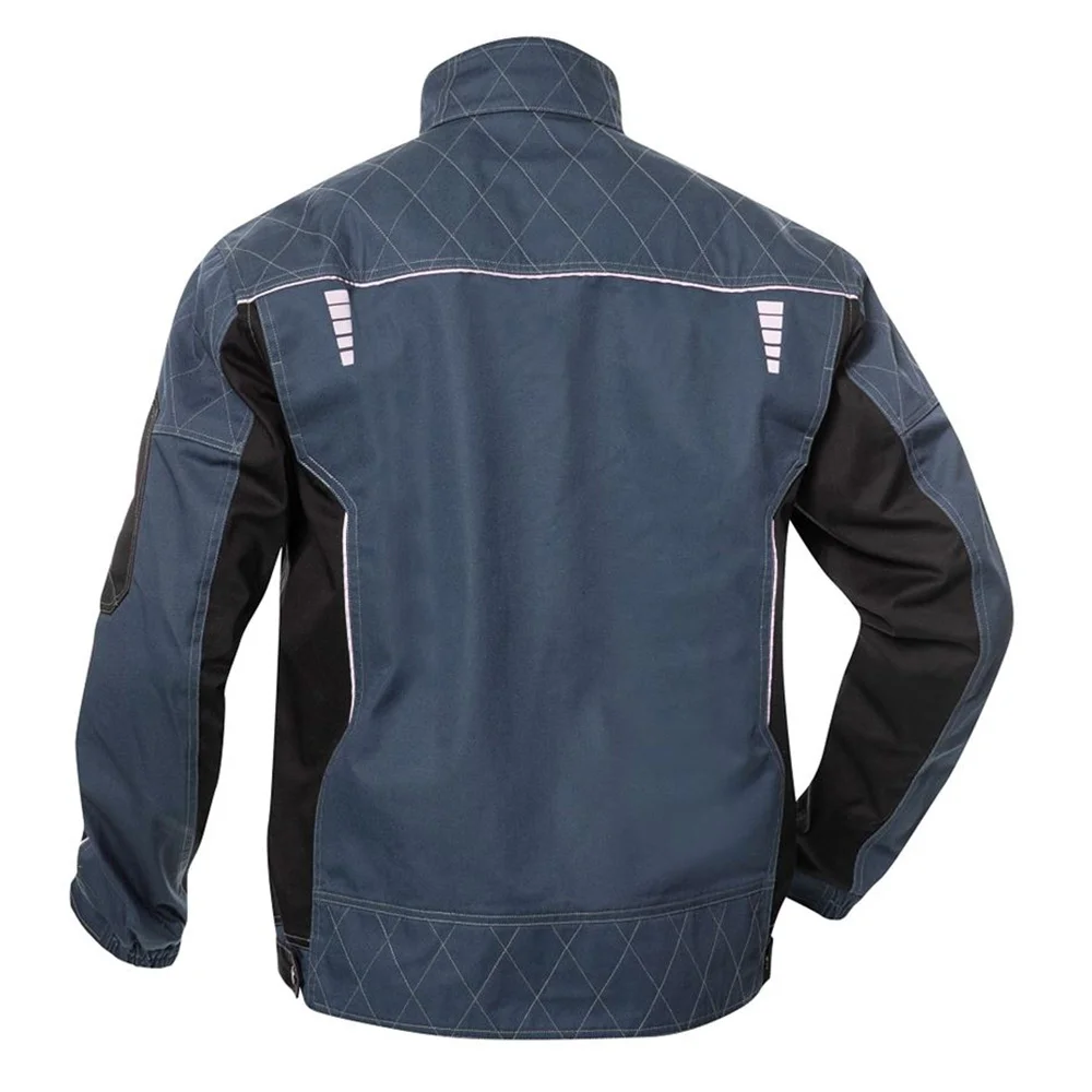 Set costum bleumarin cu pantaloni de lucru cu pieptar, Ardon VISION