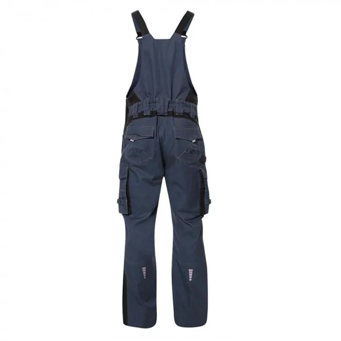 Pantaloni de lucru bleumarin-negru cu pieptar, Ardon VISION