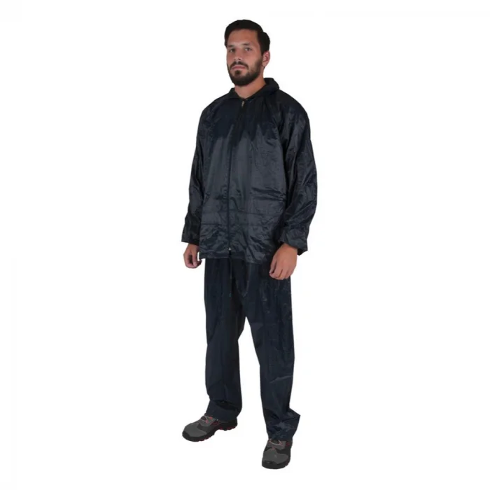 Costum impermeabil bleumarin de ploaie, Ardon CLEO
