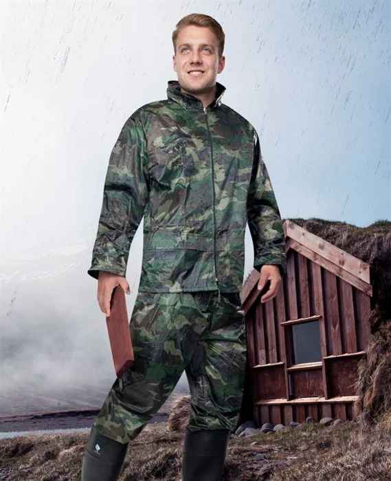 Costum impermeabil de ploaie camuflaj, Ardon CLEO