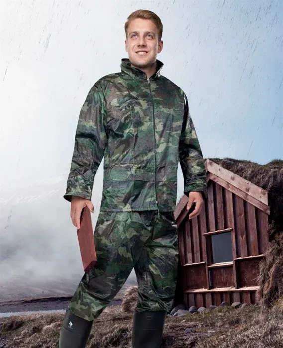 Costum impermeabil de ploaie camuflaj, Ardon CLEO