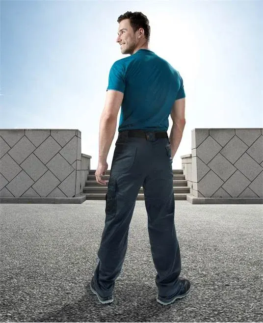 Pantaloni de lucru standard culoarea asfalt-negru, Ardon 4TECH