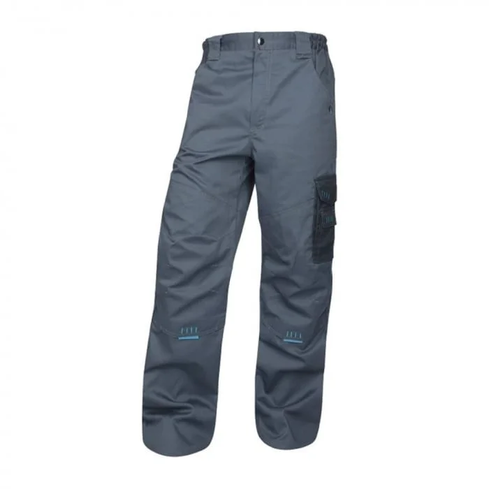 Pantaloni de lucru standard culoarea asfalt-negru, Ardon 4TECH