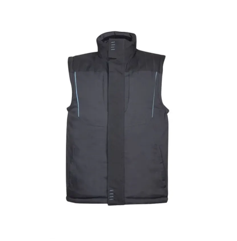 Vesta vatuita de iarna barbati Ardon 4TECH, culoarea gri, poliester 65/35, 240 g/mp