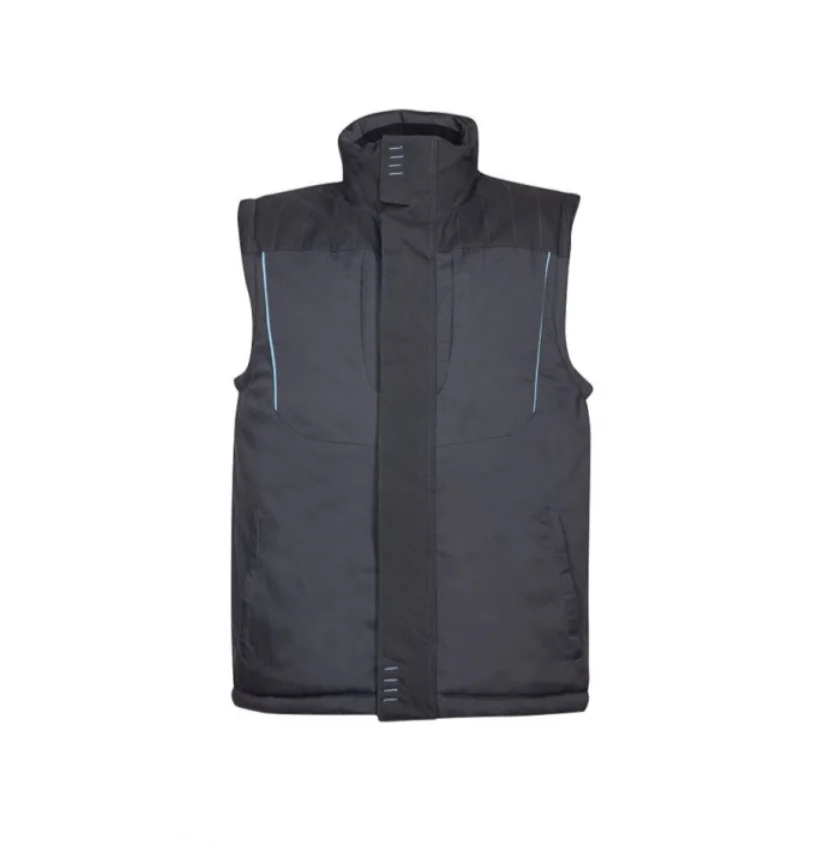 Vesta vatuita de iarna barbati Ardon 4TECH, culoarea gri, poliester 65/35, 240 g/mp