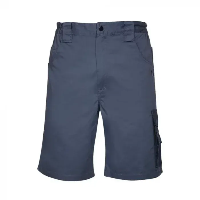 Pantaloni de lucru scurti, asfalt-, din bumbac și poliester, 240gr/mp, Ardon 4TECH