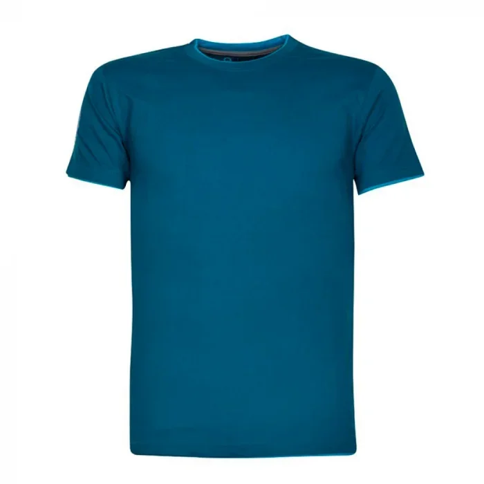 Tricou albastru barbati bumbac 100% cu mânecă scurtă, Ardon 4TECH