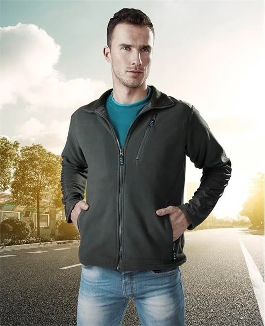 Fleece de lucru gri bărbați, Ardon 4TECH