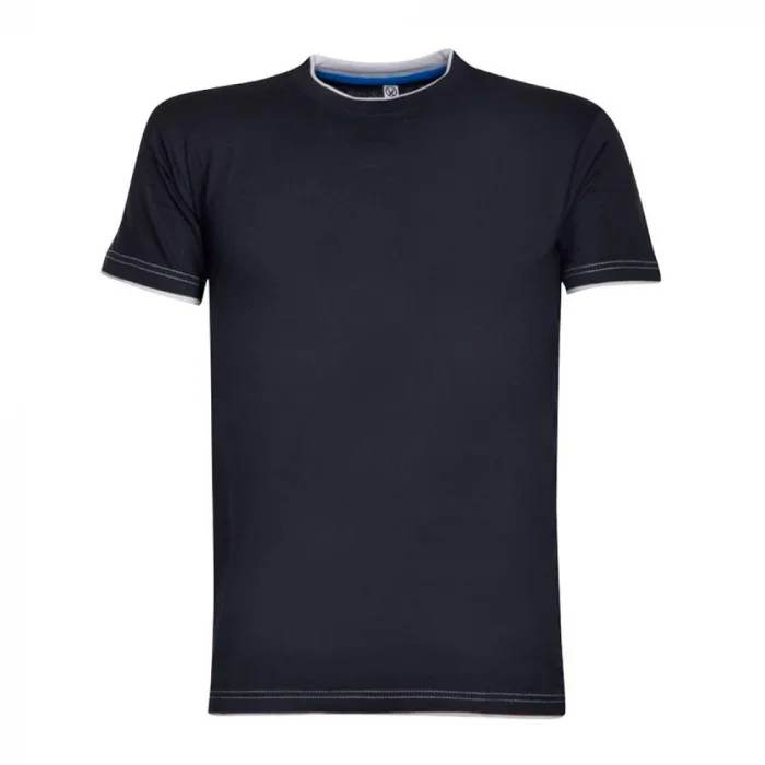 Tricou negru barbati bumbac 100% cu mânecă scurtă, Ardon 4TECH