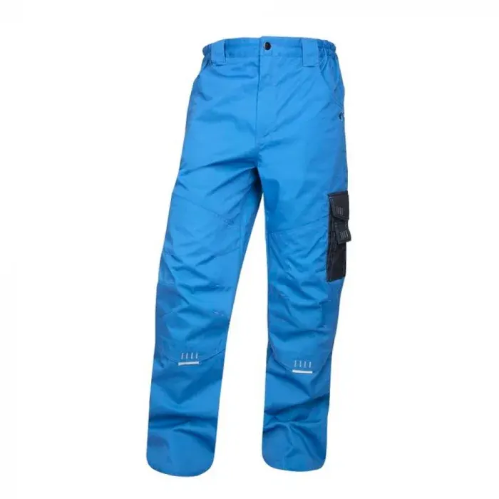 Pantaloni de lucru standard culoarea, din bumbac și poliester, 240gr/mp, Ardon 4TECH, culoarea albastru