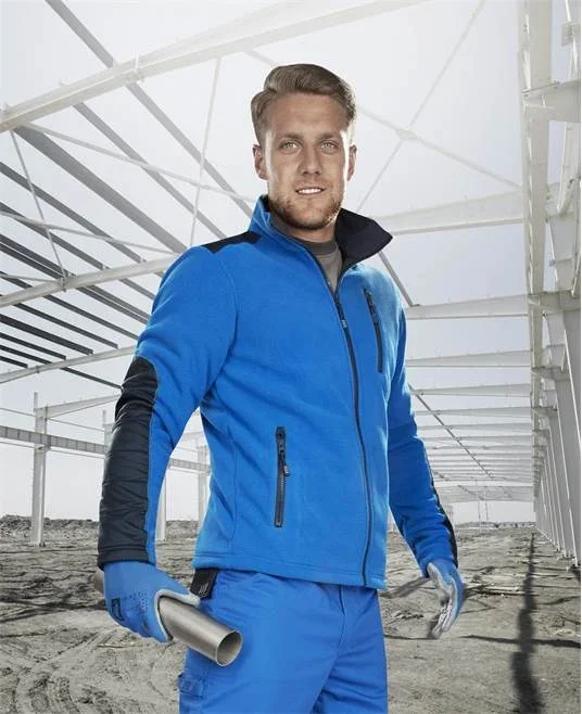 Fleece de lucru albastru bărbați, culoarea gri, Ardon 4TECH