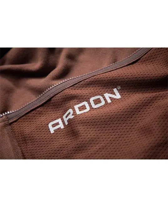 Fleece de lucru maro bărbați, Ardon 4TECH