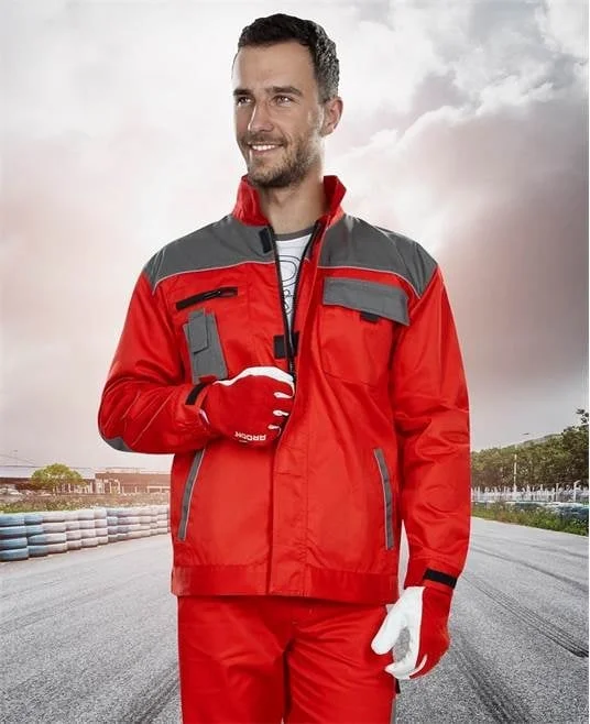 Jacheta de lucru rosie, culoarea roșu, Ardon 2STRONG