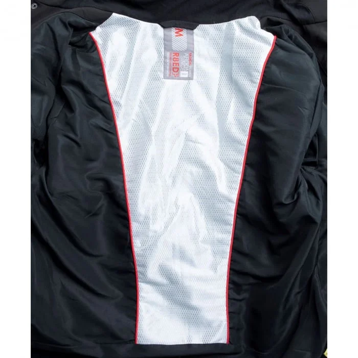 Jacheta neagră impermeabilă cu glugă, culoarea negru, softshell, Ardon R8ED