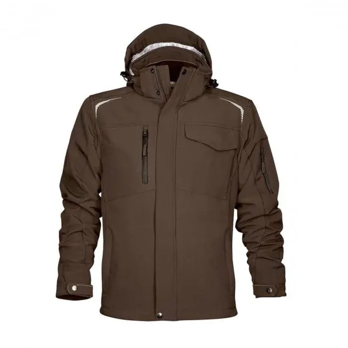 Jacheta maro impermeabilă cu glugă, softshell, Ardon R8ED
