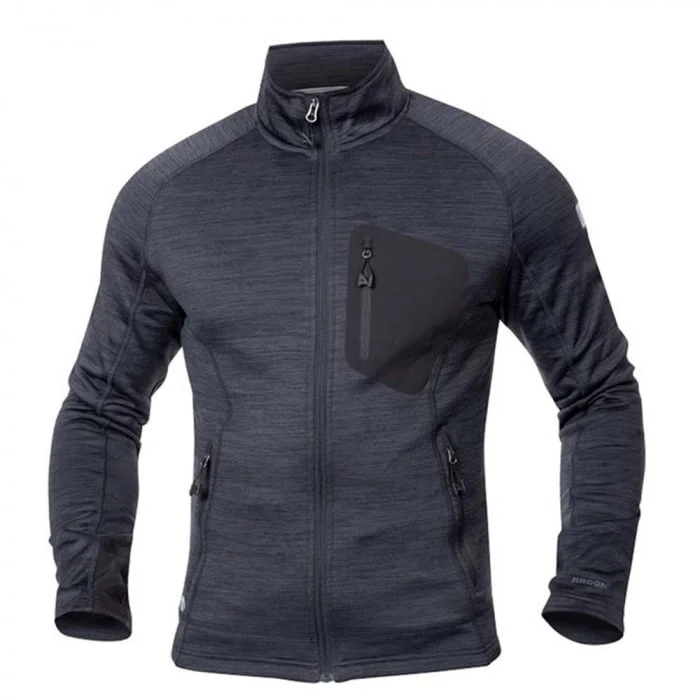 Hanorac gri inchis fara gluga, 95% poliester, Ardon Breeffidry