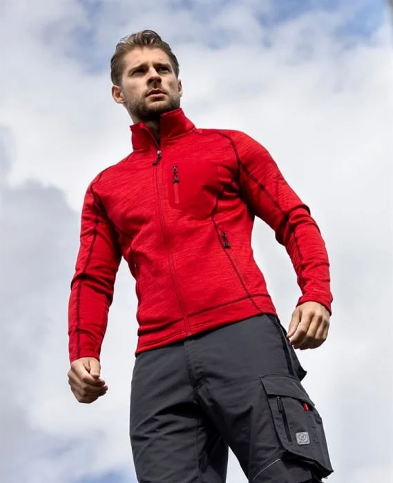 Hanorac barbati rosu fara gluga, culoarea roșu, Ardon Breeffidry