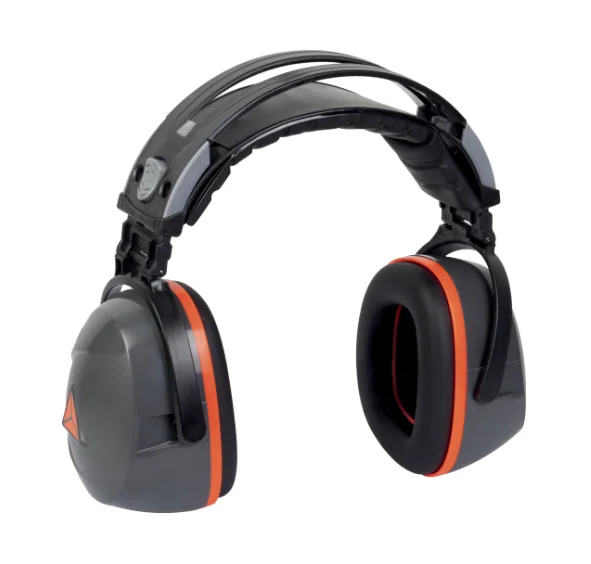 Antifoane de protectie tip casti, Interlagos Foldable, culoarea negru - Delta Plus