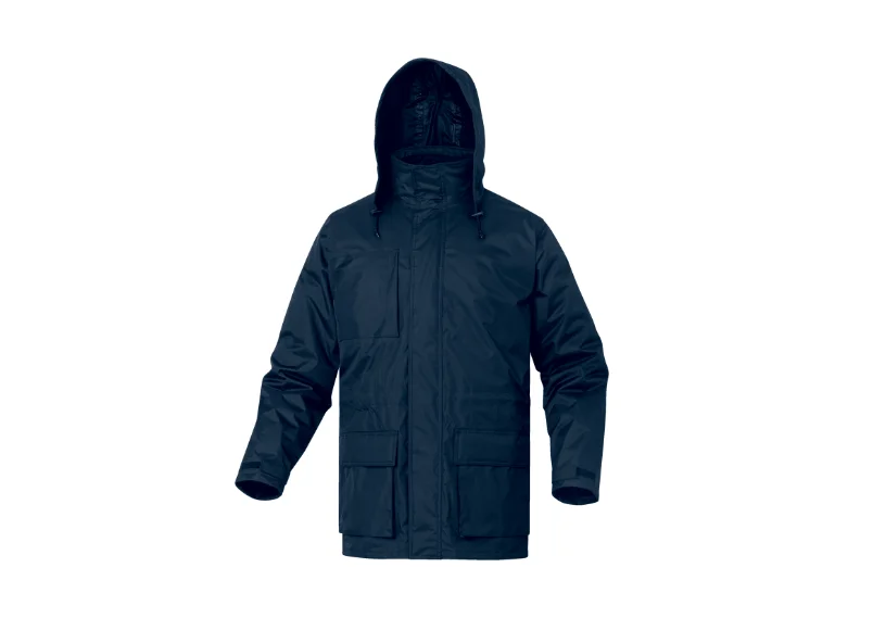 Jacheta impermeabila cu glugă, culoarea bleumarin, Isola2, Delta Plus