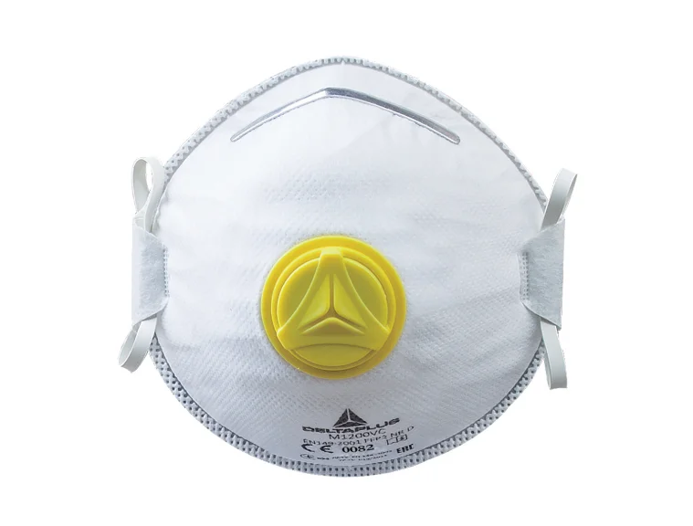 Masca respiratorie de unica utilizare cu filtru, culoarea alb, FFP2, M1200V