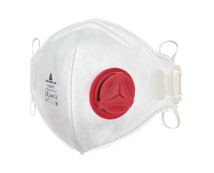 Masca de protectie respiratorie FFP3, culoarea alb, M1300VB, Delta Plus