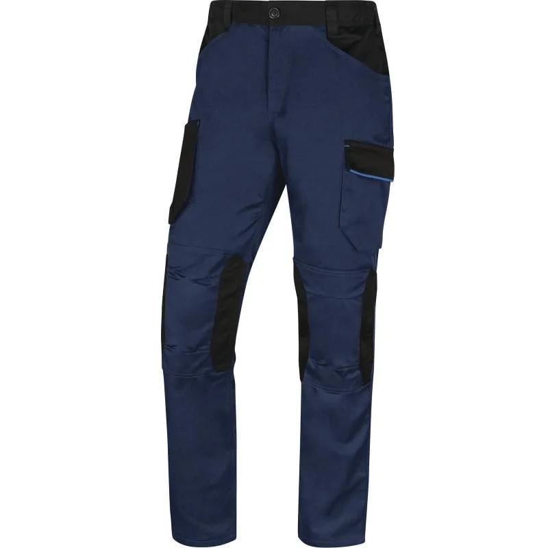 Pantaloni de lucru Mach2 din poliester și bumbac (65/35), culoarea bleumarin, 245 g/m²