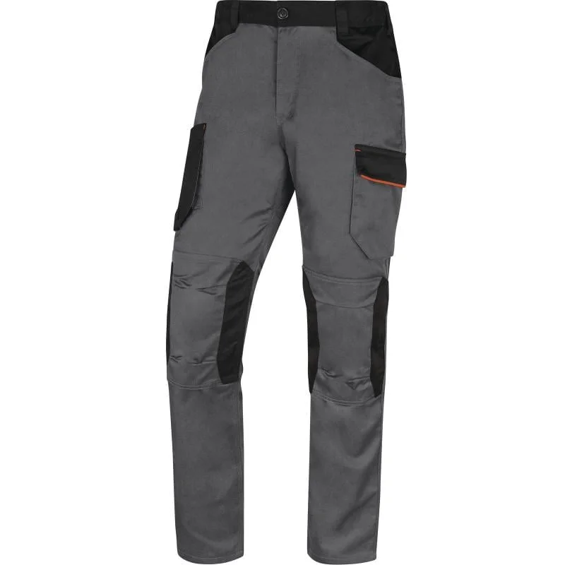 Pantaloni de lucru Mach2 din poliester și bumbac (65/35), culoarea gri, 245 g/m²