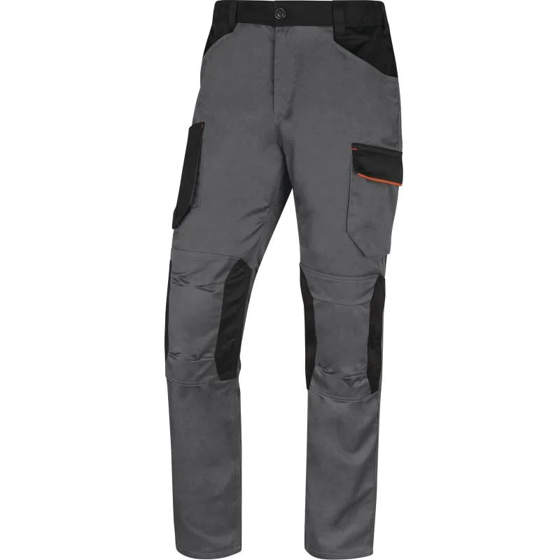 Pantaloni de lucru Mach2 din poliester și bumbac (65/35), culoarea gri, 245 g/m²