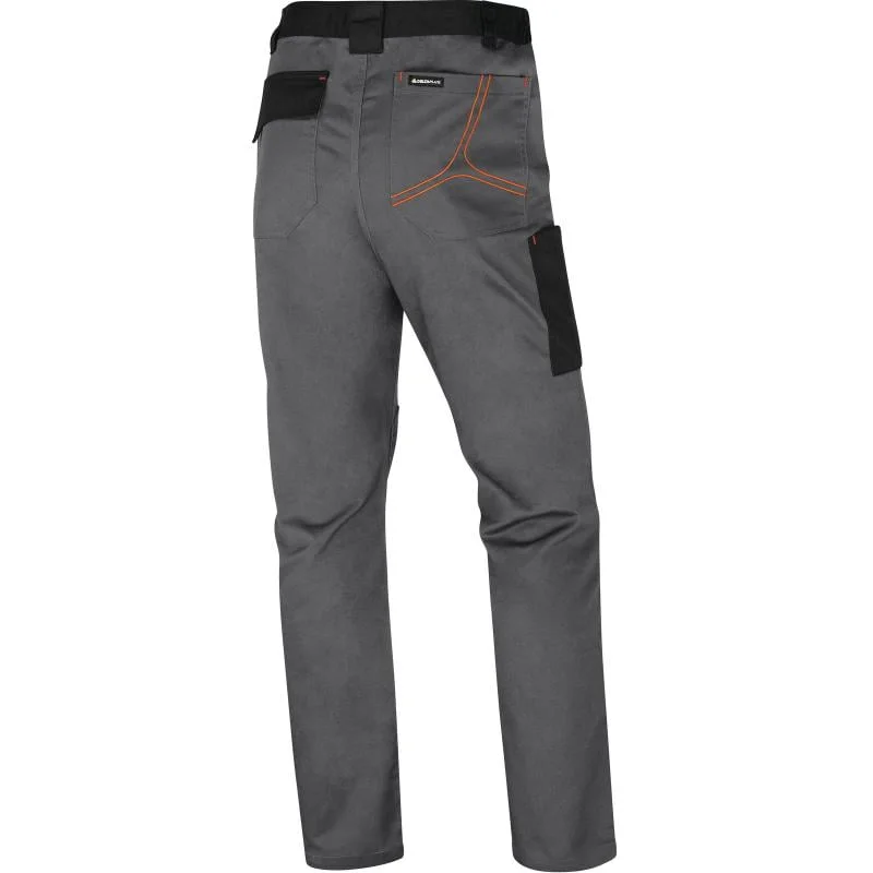 Pantaloni de lucru Mach2 din poliester și bumbac (65/35), culoarea gri, 245 g/m²