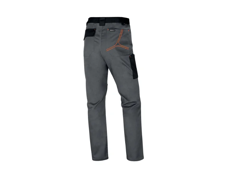 Pantaloni rezistenti de lucru, culoarea gri, cu căptușeală din flanel 100%, M2PW3, Delta Plus