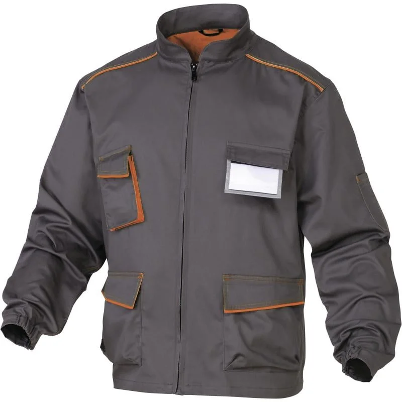 Jachetă de lucru Panostyle Delta Plus, culoarea bleumarin - serj 65/35, 235 g/m²