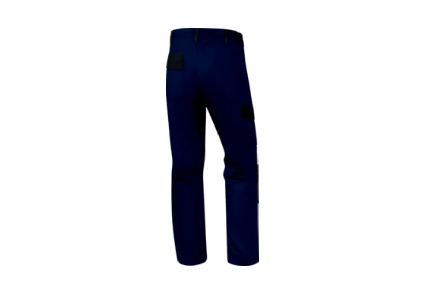 Pantaloni pentru sudori si electricieni, culoarea bleumarin, de protectie multirisc, MAIPA2