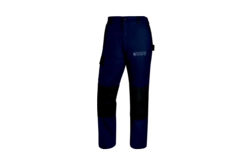 Pantaloni pentru sudori si electricieni, culoarea bleumarin, de protectie multirisc, MAIPA2