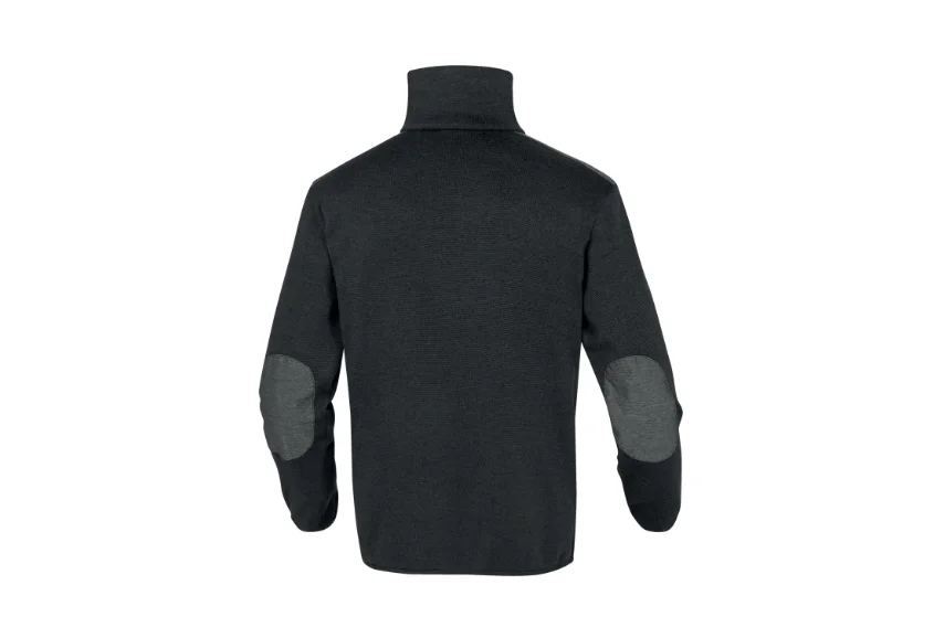 Pulover din polar cu fermoar scurt, culoarea bleumarin, MARMOT, Delta Plus