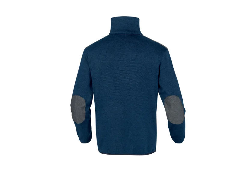Pulover din polar cu fermoar scurt, culoarea gri, MARMOT, Delta Plus