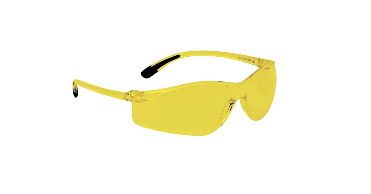 Ochelari de protectie cu lentila galbena, Meia Yellow - Delta Plus