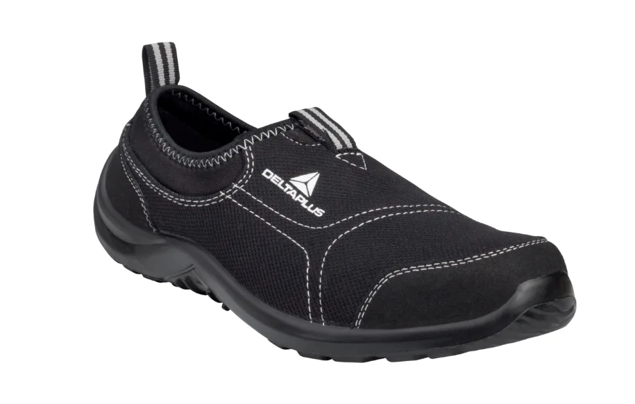 Pantofi cu bombeu si lamela confortabili, de protectie, MIAMI S1P SRC, culoarea negru