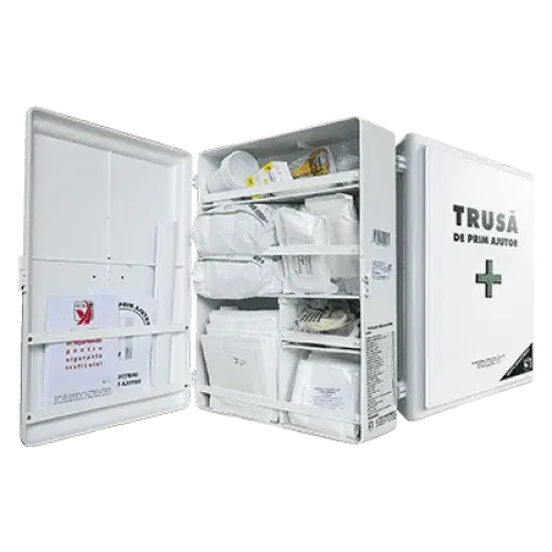 Articol pentru securitatea muncii Trusa sanitara de prim ajutor cu prindere pe perete - Vesta
