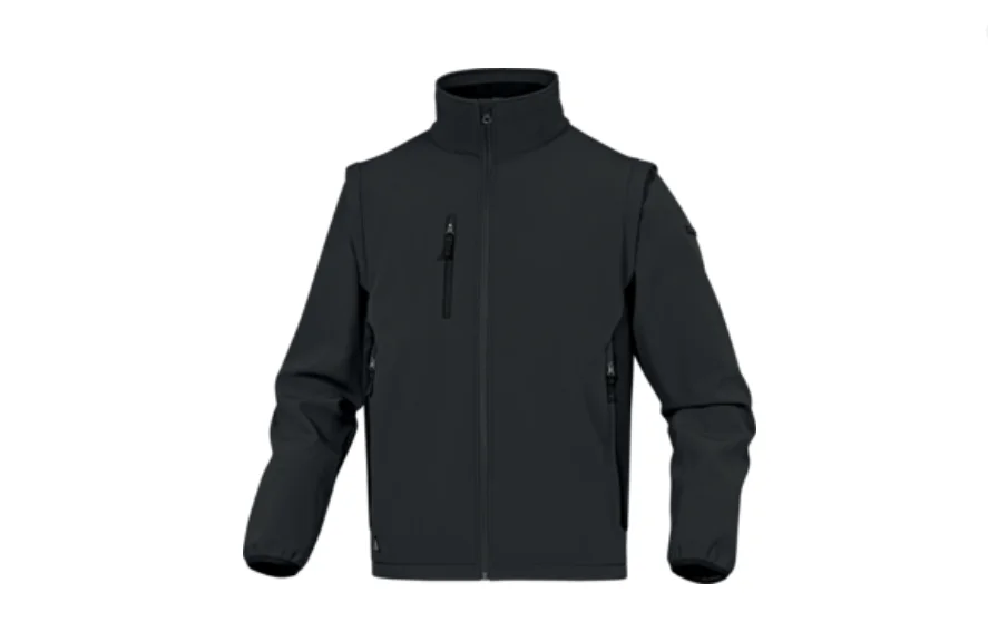 Jacheta rezistenta la vânt si ploi ușoare, culoarea gri, cu mâneci detașabile, MYSEN2