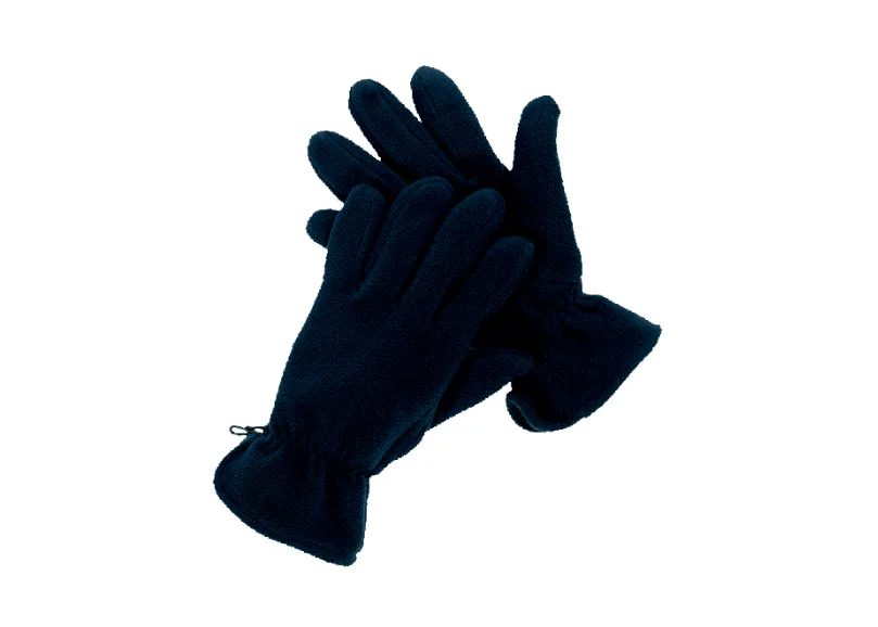 Manusi de iarna din polar, culoarea negru, Neve, Delta Plus