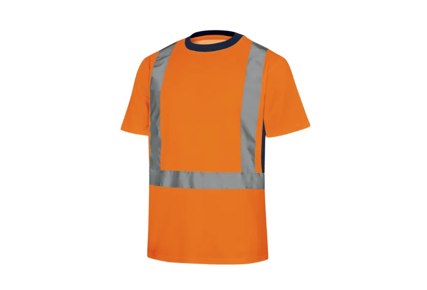 Tricou cu maneci scurte reflectorizant, NOVA, culoarea galben - Delta Plus