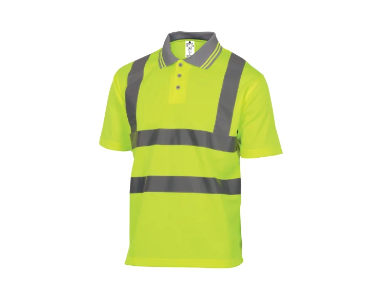 Tricou polo cu maneca scurta reflectorizant, OFFSHORE, culoarea galben - Delta Plus
